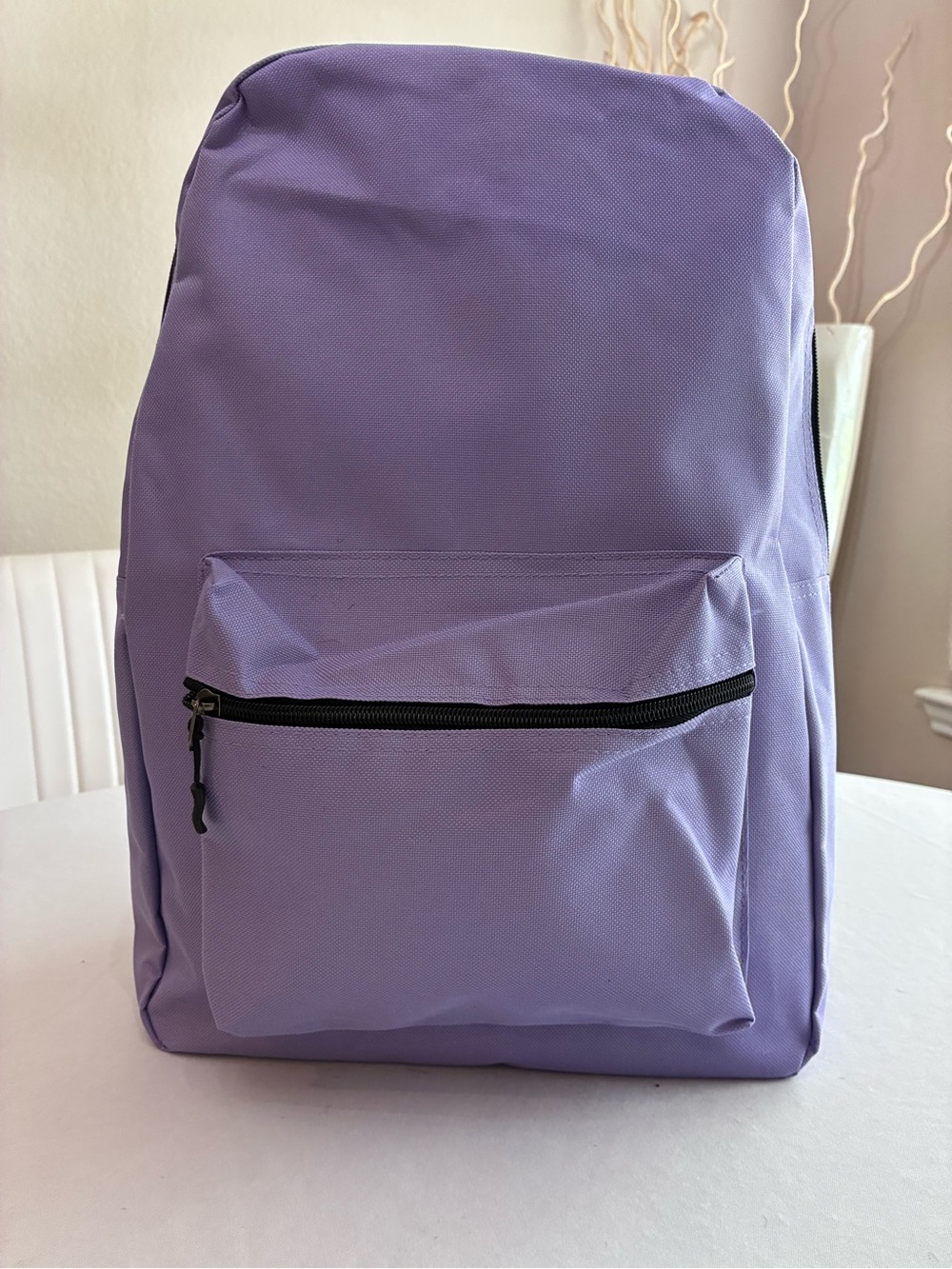 Purple Lilac Backpack - Casual Everyday Bag